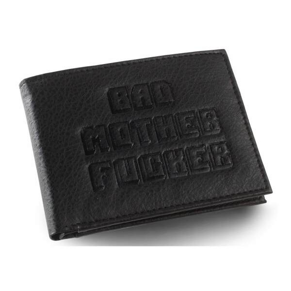 Fucker monedero Negro Logo Embossed Bad Mother - Collector4U.com