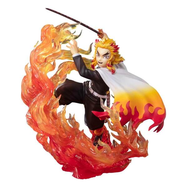Estatua PVC FiguartsZERO Kyojuro Rengoku Demon Slayer: Kimetsu no Yaiba (Flame Breathing) 18 cm - Collector4U.com