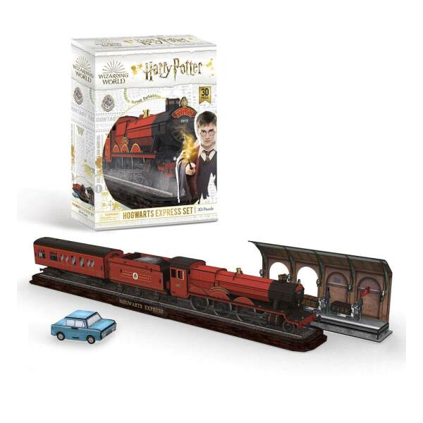 Puzzle 3D Expreso de Hogwarts Set Harry Potter (180 piezas) - Collector4u.com