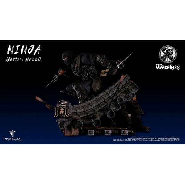 Estatua Ninja Hattori Hanzo The Warriors Series 1/4 39 cm Dream Figures - Collector4U.com