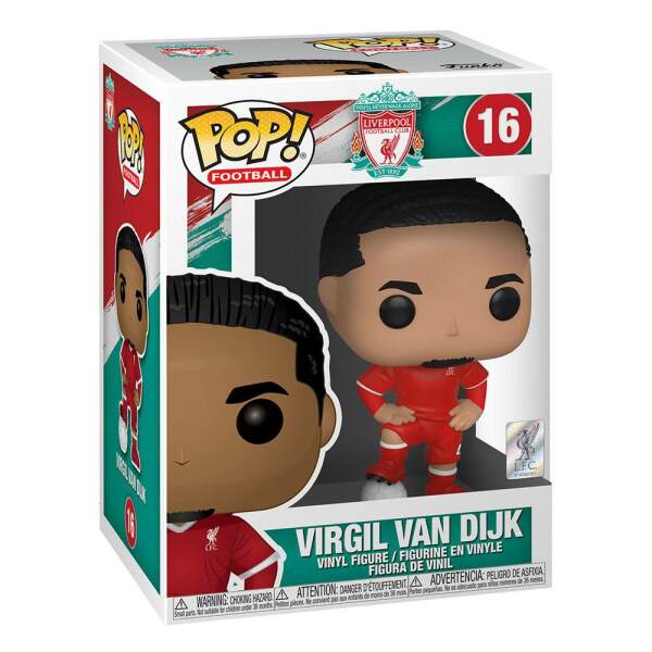 Funko Virgil van Dijk POP! Football Vinyl Figura (LFC) 9 cm - Collector4U.com