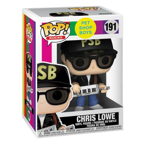 Funko Chris Lowe Pet Shop Boys POP! Rocks Vinyl Figura 9 cm - Collector4U.com