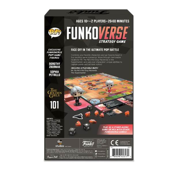 Juego de Mesa Las chicas de oro Funkoverse Pack Expansión *Edición INGLÉS* - Collector4U.com