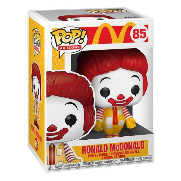 Funko Ronald McDonald McDonald's Figura POP! Ad Icons Vinyl 9 cm - Collector4U.com