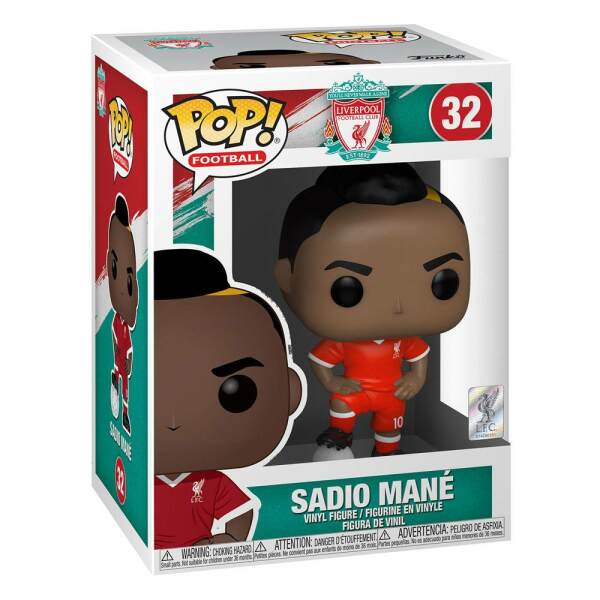 Funko Sadio Mané (Liverpool) EPL POP! Football Vinyl Figura 9 cm - Collector4u.com