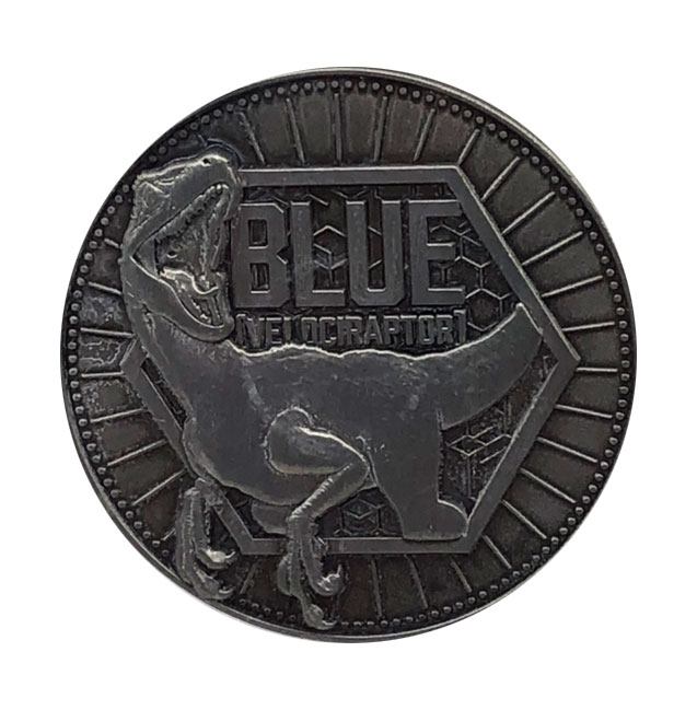 Moneda Blue Jurassic World Limited Edition - Collector4u.com