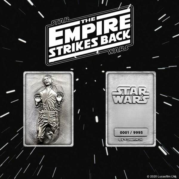 Lingote Iconic Scene Collection Han Solo Star Wars Limited Edition - Collector4u.com