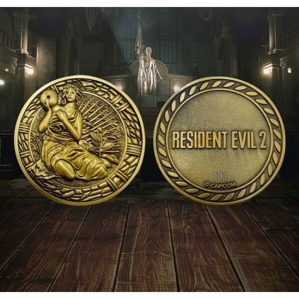 Medallón Maiden Resident Evil 2 Réplica 1/1 - Collector4U.com