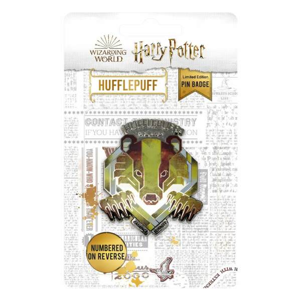 Chapa Hufflepuff Harry Potter Limited Edition - Collector4u.com