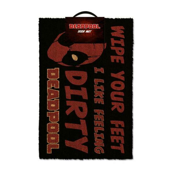 Felpudo Dirty Deadpool 40 x 57 cm - Collector4U.com