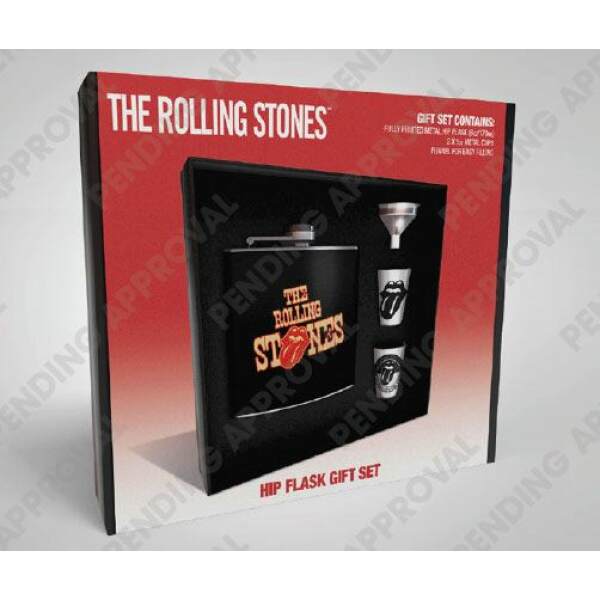 Rolling Stones Petaca Set Tongue - Collector4U.com