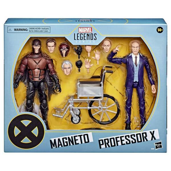 Pack de 2 Figuras 2020 Magneto & Professor X X-Men Marvel Legends 15 cm - Collector4U.com
