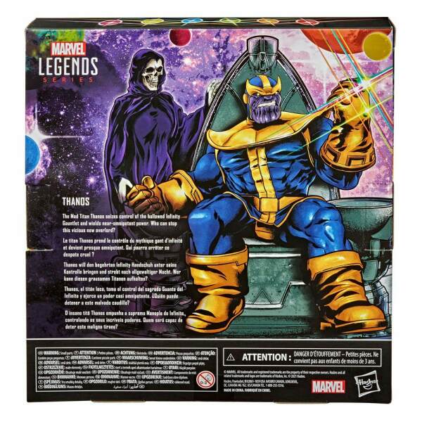 Figura 2021 Thanos Marvel Legends Series 18 cm Hasbro - Collector4U.com