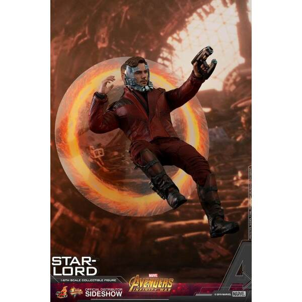 Figura Star-Lord Vengadores: Infinity War, Movie Masterpiece 1/6 Hot Toys 31 cm - Collector4U.com