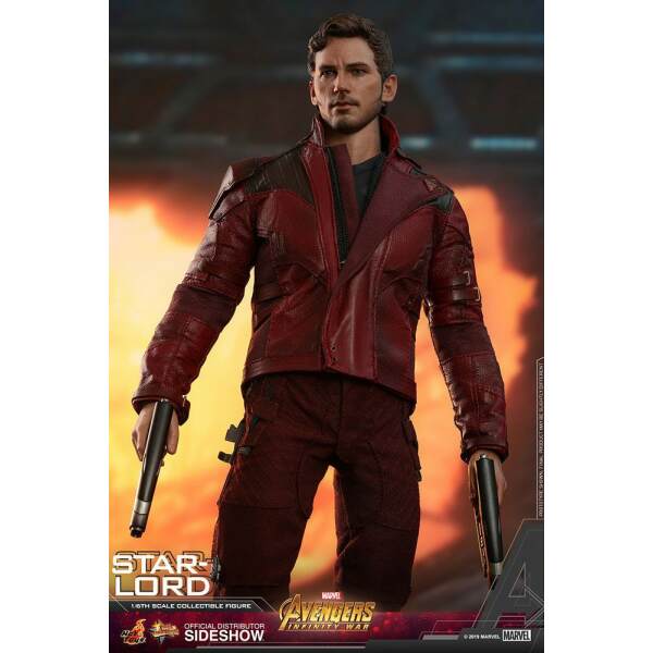 Figura Star-Lord Vengadores: Infinity War, Movie Masterpiece 1/6 Hot Toys 31 cm - Collector4U.com