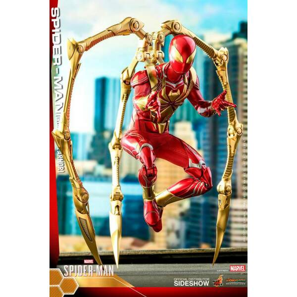Figura Video Game Masterpiece 1/6 Spider-Man Marvel’s Spider-Man (Iron Spider Armor) 30 cm - Collector4u.com