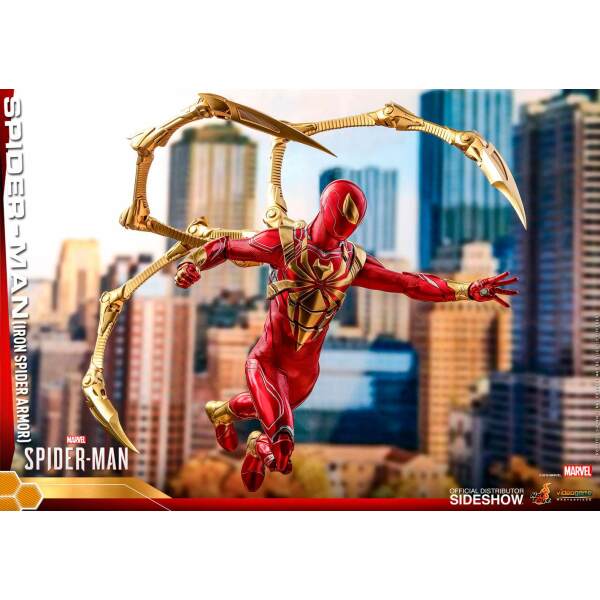 Figura Video Game Masterpiece 1/6 Spider-Man Marvel’s Spider-Man (Iron Spider Armor) 30 cm - Collector4u.com