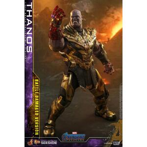 Figura Thanos Vengadores: Endgame Figura Movie Masterpiece 1/6 Battle Damaged Version, Hot Toys 42 cm - Collector4u.com