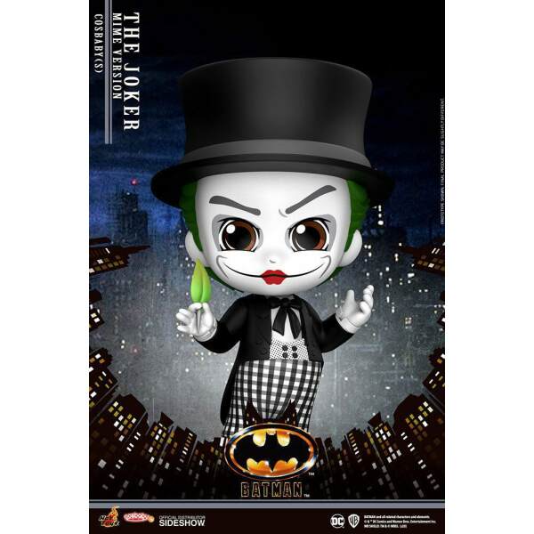 Figura Joker Cosbaby Batman 1989 (Mime Version) 12 cm, Hot Toys - Collector4U.com