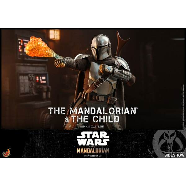 Figuras 1/6 The Mandalorian & The Child Star Wars The Mandalorian Pack de 2 30 cm - Collector4U.com