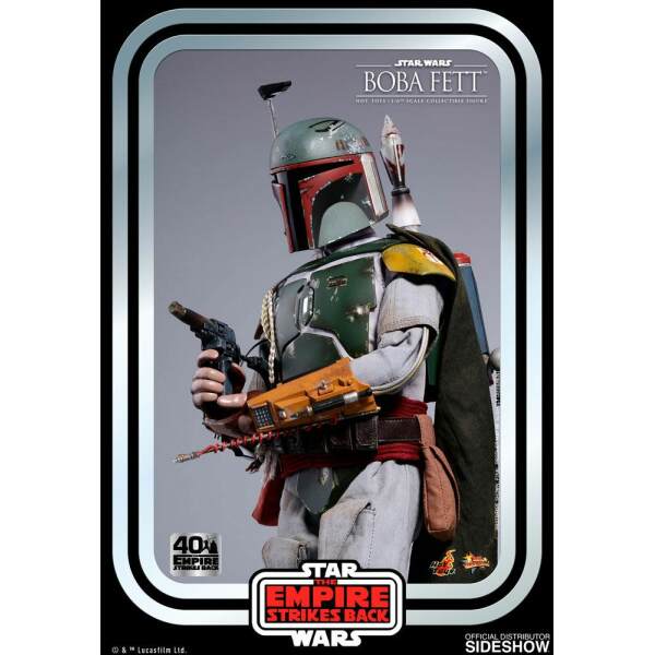 Figura Boba Fett Star Wars Episodio V, Movie Masterpiece 1/6 Hot Toys 30 cm - Collector4U.com