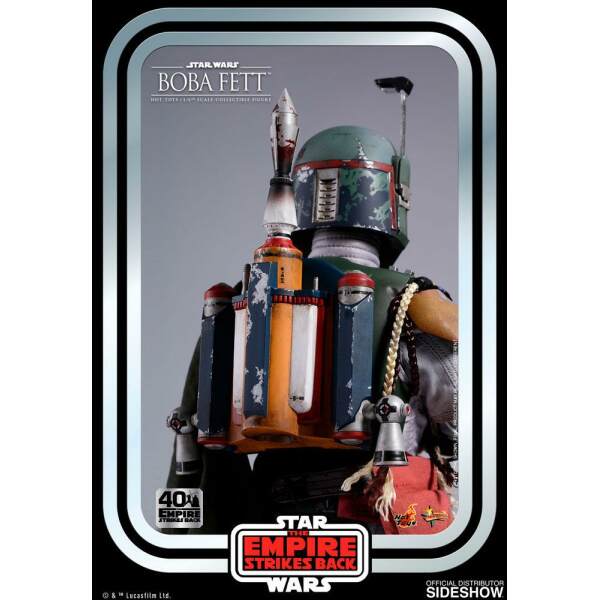 Figura Boba Fett Star Wars Episodio V, Movie Masterpiece 1/6 Hot Toys 30 cm - Collector4U.com