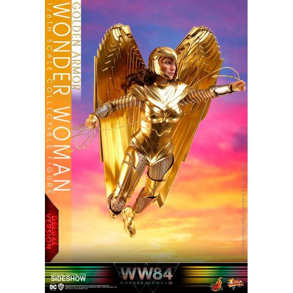 Figura Wonder Woman 1984 Movie Masterpiece 1/6 Golden Armor Deluxe version 30 cm - Collector4u.com