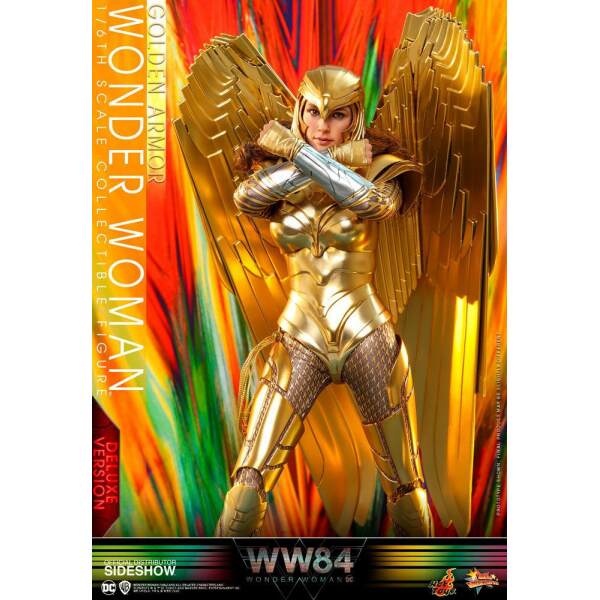 Figura Wonder Woman 1984 Movie Masterpiece 1/6 Golden Armor Deluxe version 30 cm - Collector4U.com