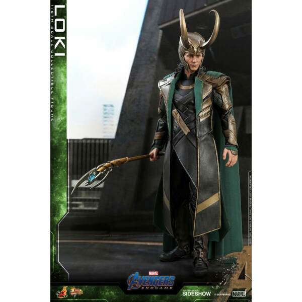 Figura Loki Vengadores: Endgame Movie Masterpiece Series PVC 1/6 Hot Toys 31 cm - Collector4U.com