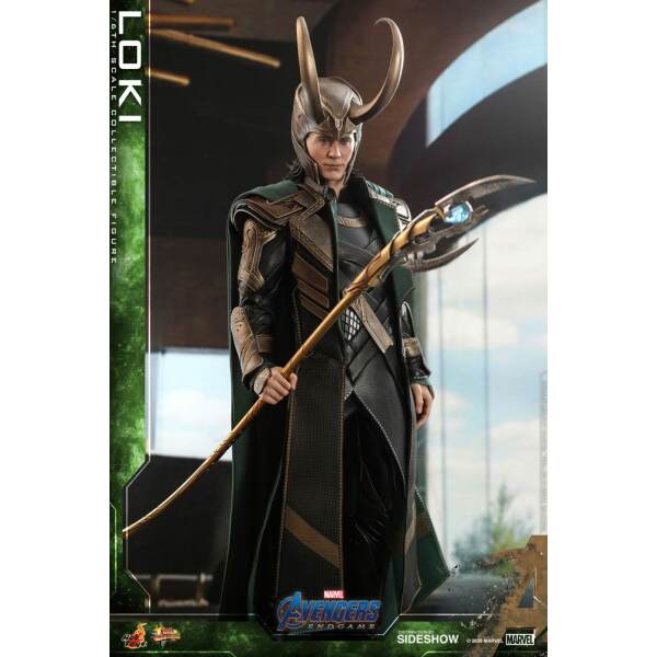 Figura Loki Vengadores: Endgame Movie Masterpiece Series PVC 1/6 Hot Toys 31 cm - Collector4U.com