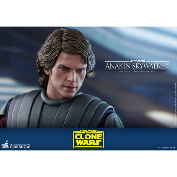 Figura Anakin Skywalker The Clone Wars 1/6 Star Wars 31 cm Hot Toys - Collector4U.com