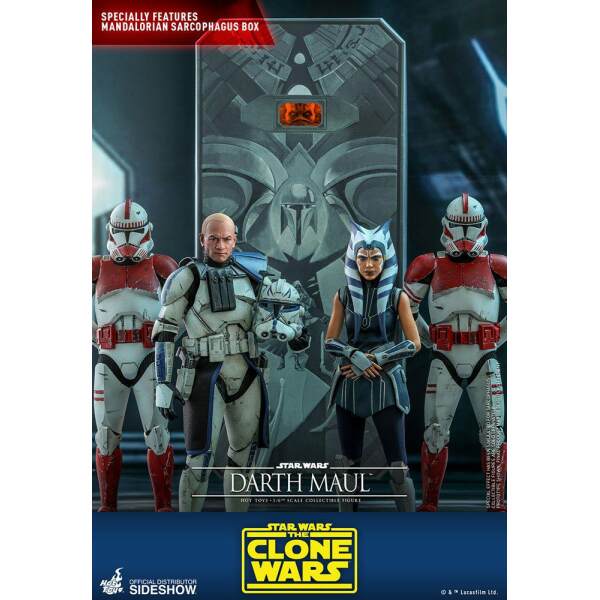 Figura Darth Maul The Clone Wars 1/6 Star Wars 29 cm Hot Toys - Collector4U.com