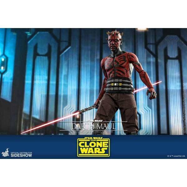 Figura Darth Maul The Clone Wars 1/6 Star Wars 29 cm Hot Toys - Collector4U.com