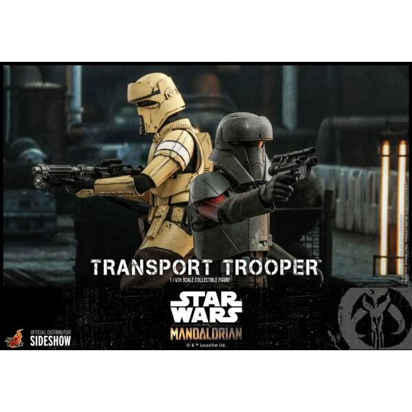 Figura Transporter Trooper The Mandalorian, Star Wars 1/6 Hot Toys 31 cm - Collector4U.com