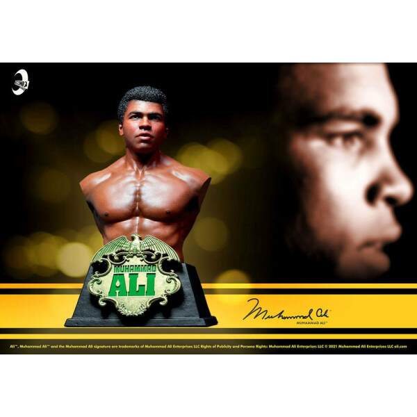 Busto Muhammad Ali 1/6 Limited Edition 16 cm Iconiq Studios - Collector4u.com