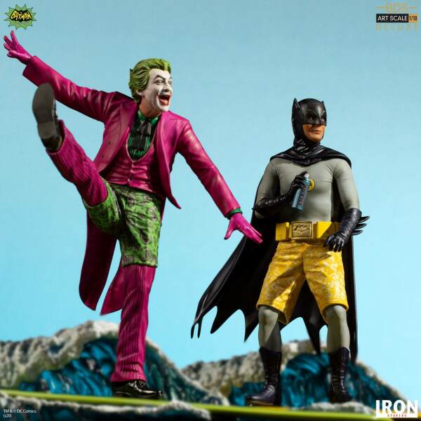 Estatua Deluxe BDS Art Scale 1/10 The Joker Batman 1966 23 cm - Collector4u.com