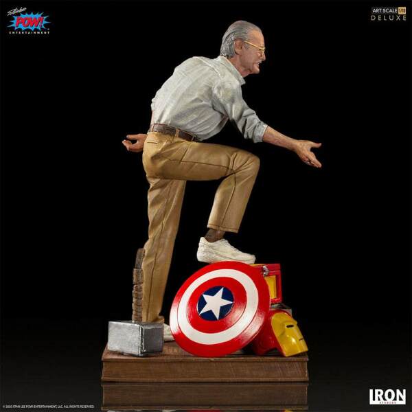 Estatua Stan Lee Marvel 1/10 Deluxe Art Scale Iron Studios - Collector4U.com