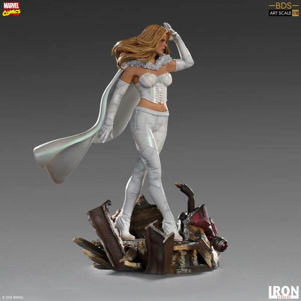 Estatua Emma Frost Marvel Comics 1/10 BDS Art Scale 21 cm Iron Studios - Collector4U.com
