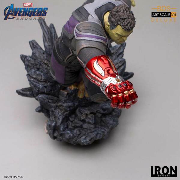 Estatua Hulk Vengadores: Endgame BDS Art Scale 1/10 Deluxe Ver. 22 cm Iron Studios - Collector4U.com