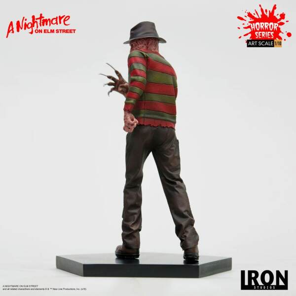 Estatua Freddy Krueger Pesadilla en Elm Street 1/10 Art Scale 19 cm - Collector4U.com