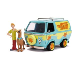 Scooby Doo Vehículo 1/24 Hollywood Rides Mystery Van con Figuras