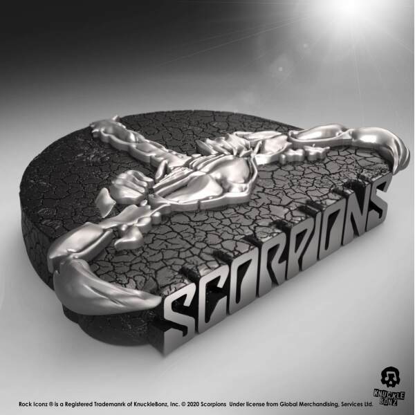 Estatua Rock Iconz Matthias Jabs Scorpions Limited Edition 22 cm - Collector4U.com