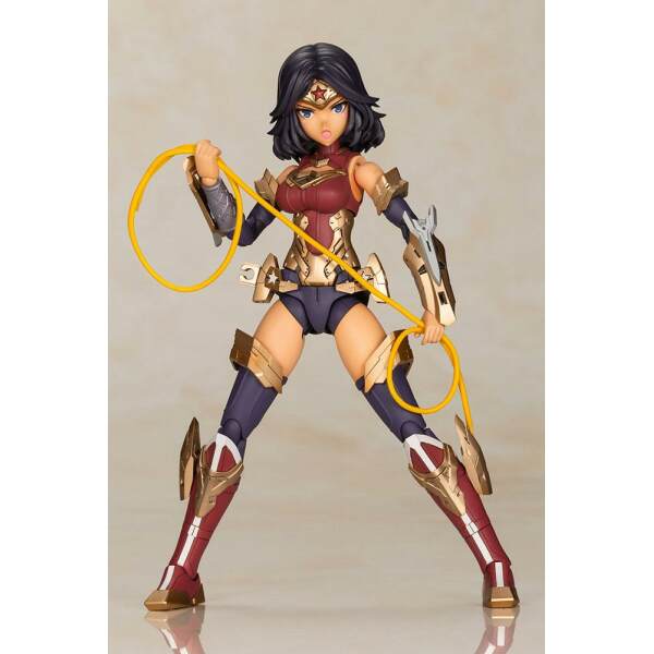 Maqueta Girl Wonder Woman Fumikane Shimada DC Comics Plastic Model Kit Cross Frame Ver. 16 cm - Collector4u.com