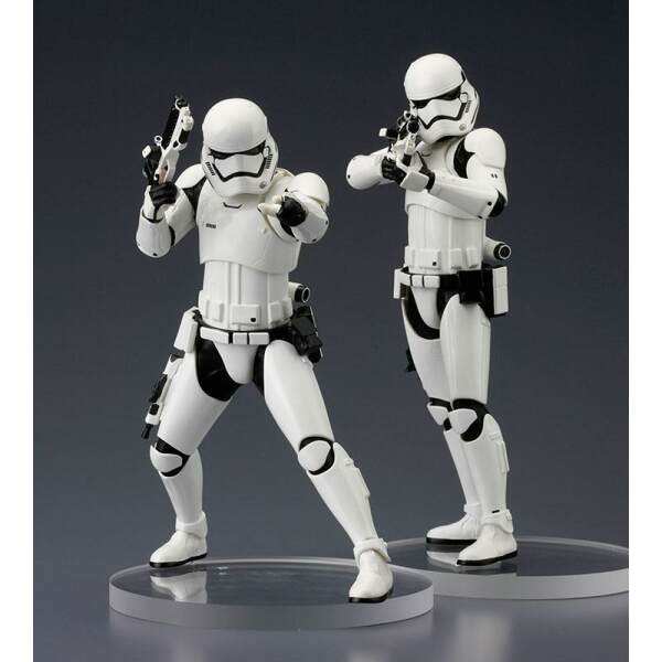 Estatuas ARTFX+ First Order Stormtrooper Star Wars Episode VII Pack de 2 18 cm - Collector4u.com