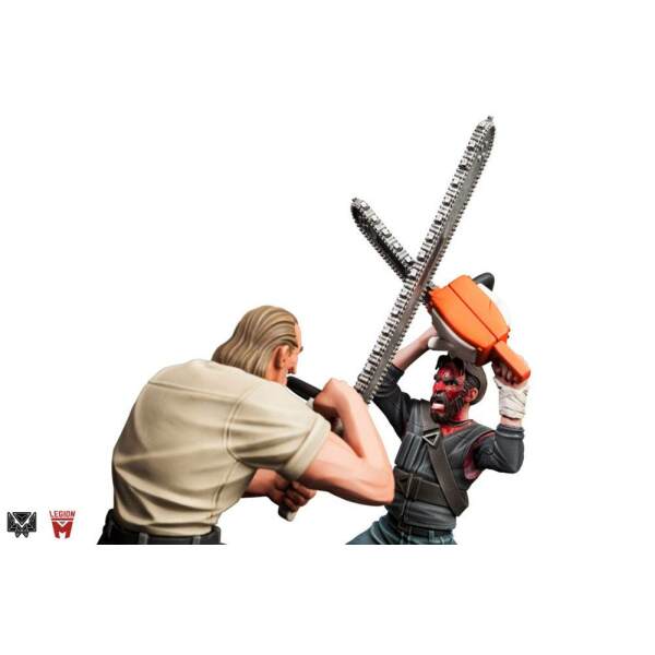Estatua Chainsaw Battle Mandy 25 cm Level52 Studios - Collector4U.com