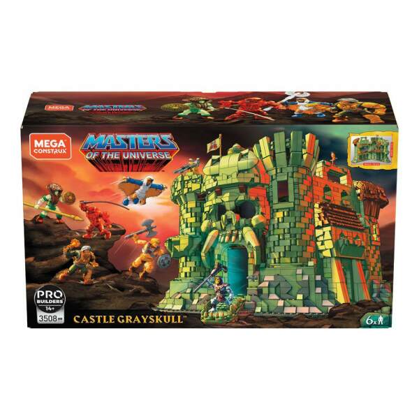 Mega Construx Probuilders Castle Grayskull Masters of the Universe Kit de Construcción - Collector4u.com