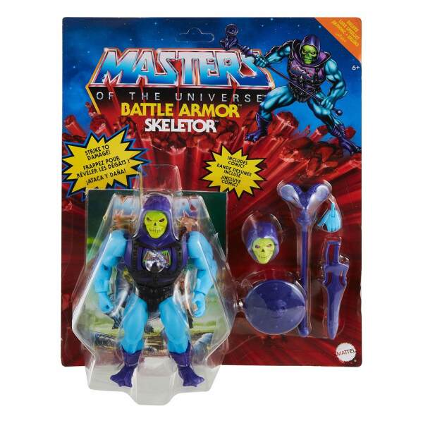 Figuras 2021 Skeletor Masters of the Universe Deluxe 14 cm - Collector4U.com