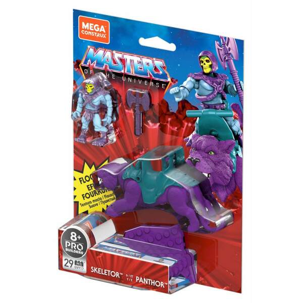 Mega Construx Probuilders Skeletor & Panthor Masters of the Universe Kit de Construcción - Collector4U.com