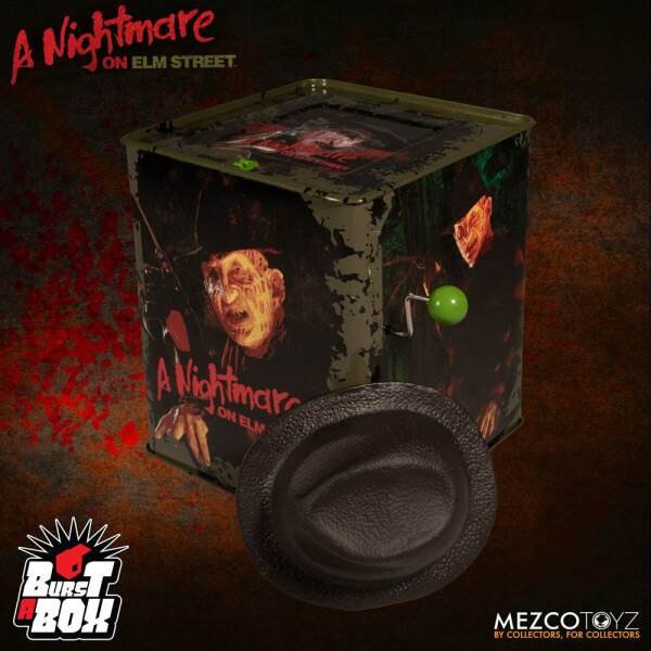 Caja sorpresa Burst-A-Box Freddy Krueger Pesadilla en Elm Street Caja de música 36 cm - Collector4U.com