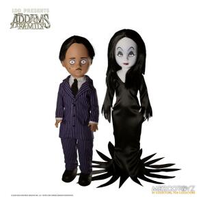 Muñecos Gomez & Morticia The Addams Family Living Dead Dolls Set de 2 25 cm Mezco Toys - Collector4u.com